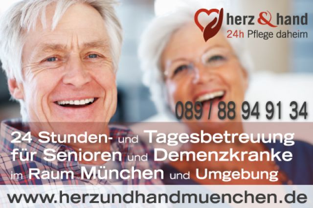Aus Eltern werden Großeltern - bezahlbare häusliche Senioren Betreuung 24 h Pf - Hauswirtschaft - München