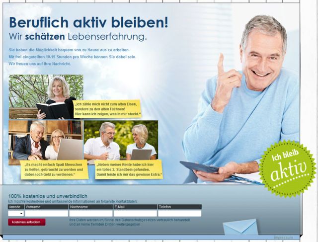 Selbständige/r Mitarbeiter (m/w) aus dem E-Business Umfeld gesucht - Marketing Werbung - Köln